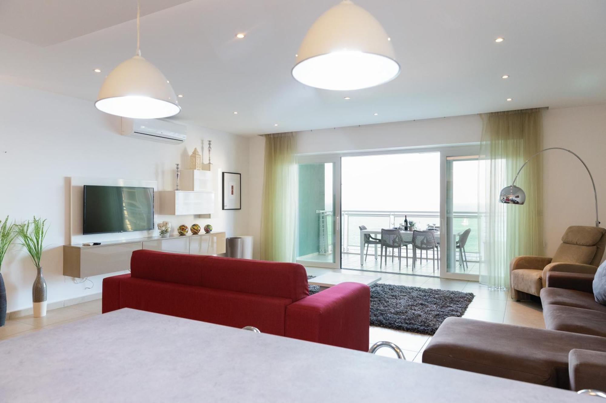 Luxury Seafront 3Br With Pool By Arcobnb Sliema Exteriér fotografie