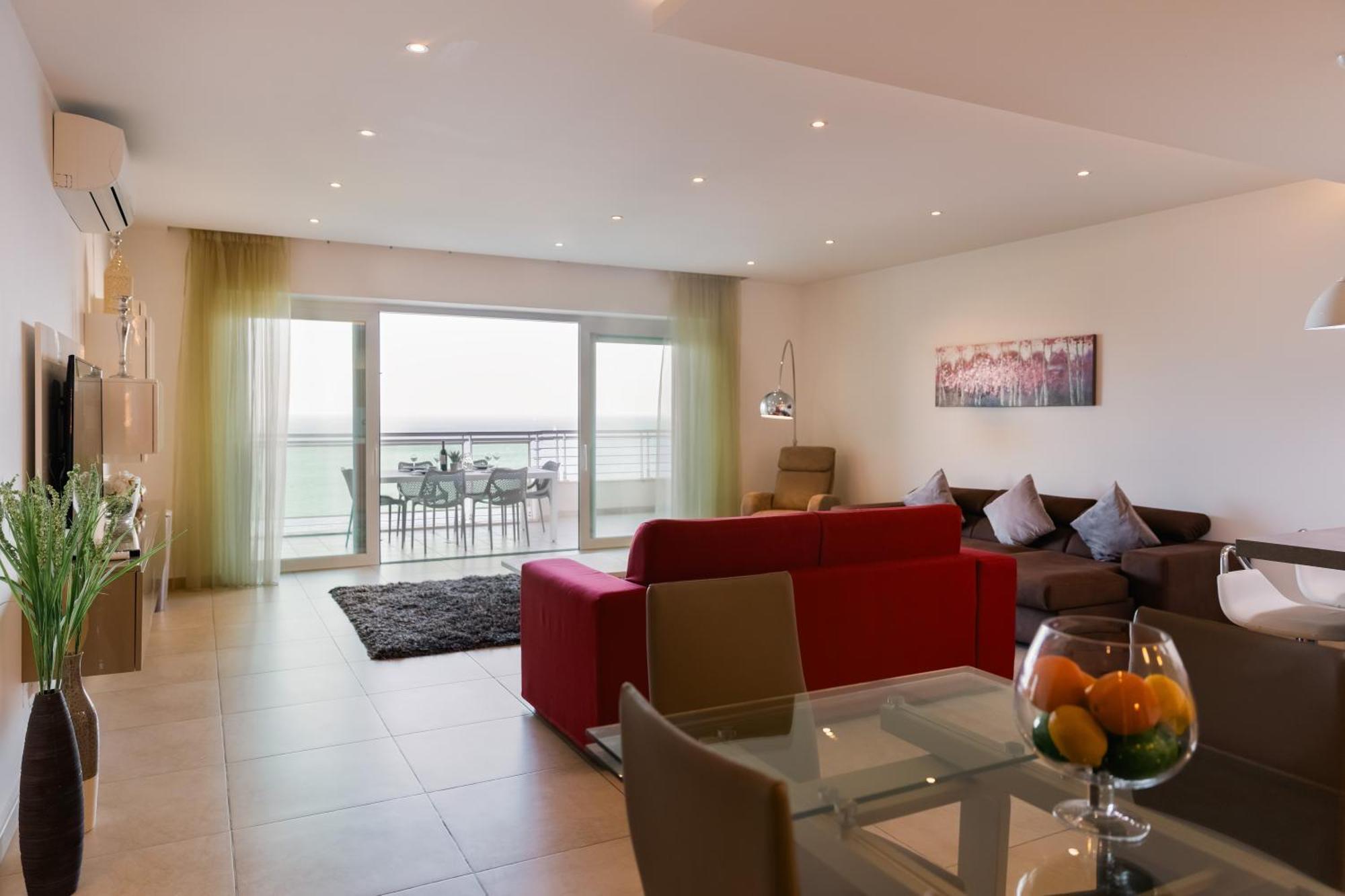 Luxury Seafront 3Br With Pool By Arcobnb Sliema Exteriér fotografie